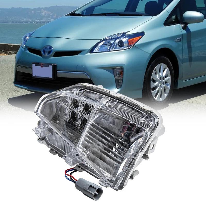 For Toyota 12-15 Prius PRIUS LED fog lights, Prius daytime running lights, and front turn signals