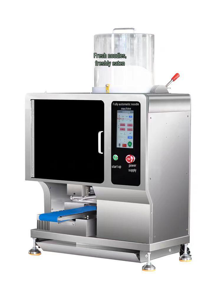 Fully Automatic Commercial Fresh Noodle Maker: Multifunctional Dough Mixer & Noodle Press for Ramen Shops