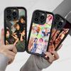 Coque de téléphone Kpop Groupe XLov Pour IPhone 17 16 15 14 13 12 11 Pro Max 16E Plus INS Housse Souple