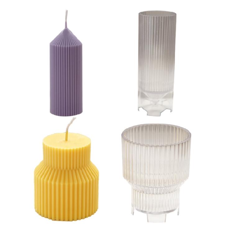 Exquisite Plastic Stereo Candle Mold Handmade Scented Candle Mould Epoxy Mold