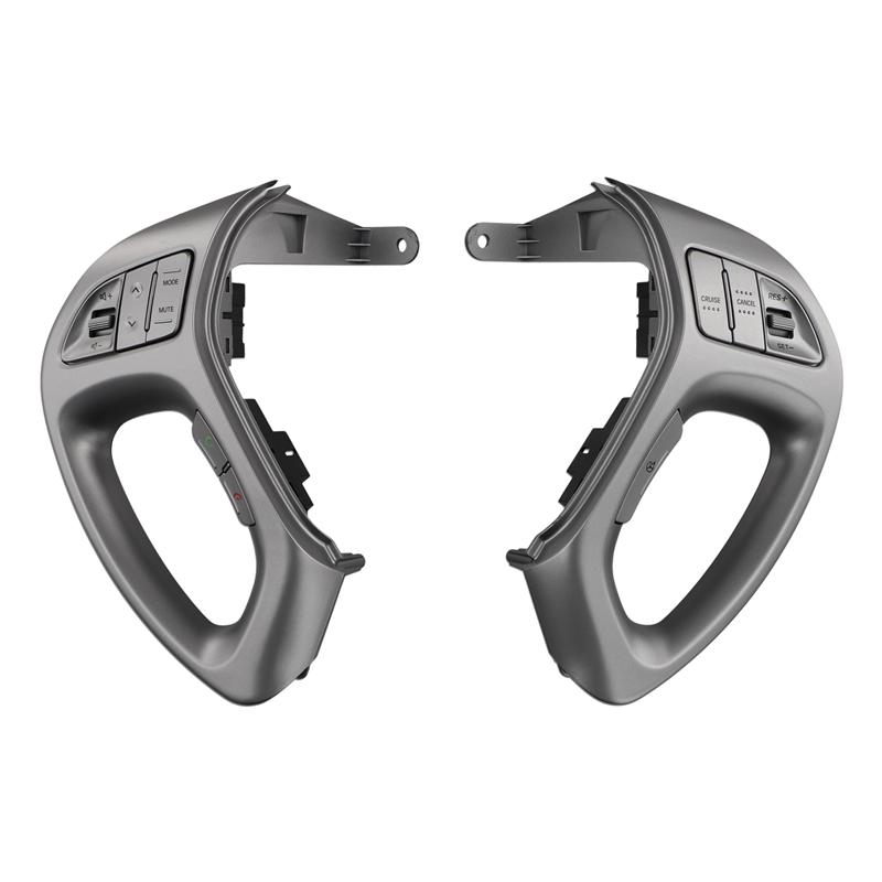 Car Multifunction Steering Wheel Button Cruise Control Volume Adjustment Button For HYUNDAI TUCSON IX35 2010-2015-M53K