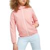 Puma Esswindjacke Logo-Print Outdoor Freizeit Sport Reißverschluss Kapuze Jacke Damenjacken Hellrosa 672909-63