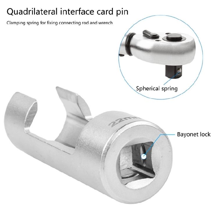 9Pcs  Socket Set, Automotive Sending Unit Sensors Socket Set,10-22mm Disassembly Socket