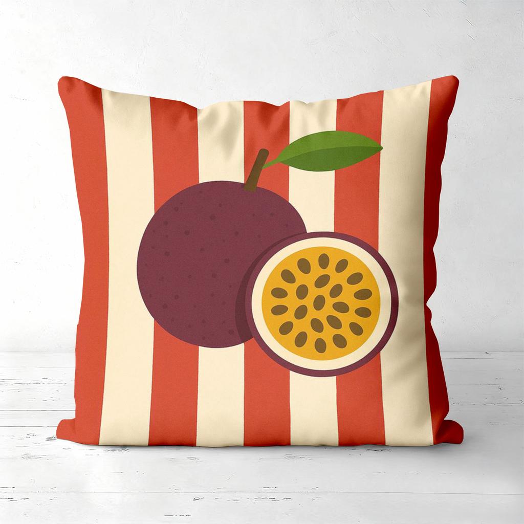 Fruit and Heart Patterned Throw Pillows for Home Decor Polyester pillowcase, sofa decorative cushion cov Headboard Pillow