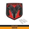 3D Metal Car Sticker Ram's Head Badge Accessories Decorative For Dodge Ram Caliber 1500 Caliber Challenger Charger T888