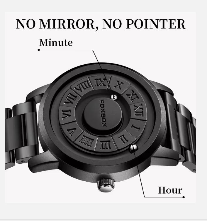 Xiaomi Mijia Vojenské Vodotěsné Hodinky Pro Muže LIGE Luxusní Posuvná Ručička Magnetické Hodinky Pánské Módní Sportovní Křemenný Chronograf