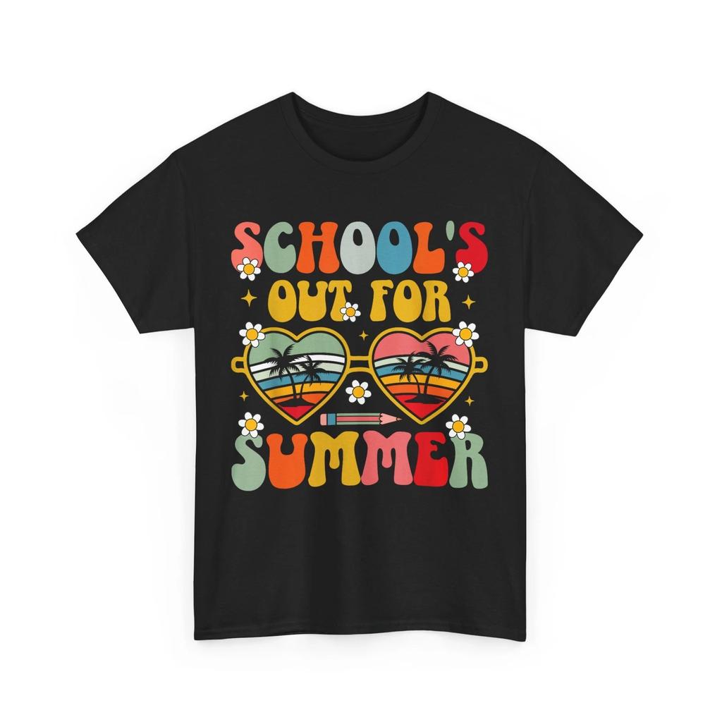 School's Out for Summer T-Shirt, Last Day of School Teachers Kids Cute Shirt