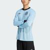 Adidas Originals ANNIVERSARY SS25 Soccer Jersey Men's Clear Blue/Black JY0236-