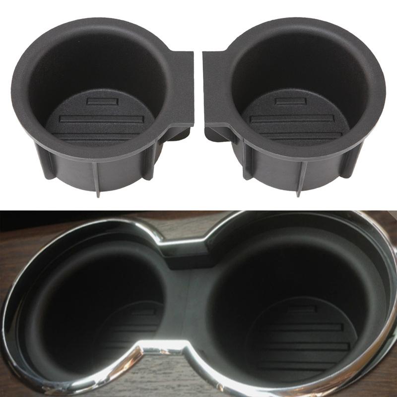 1 Pair Front Console Cup Holder ert For Ford F150 2009 2010 2011 2012 2013 2014 9L3Z-1513562-A,9L3Z-1513562-B