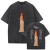 Cantante Die Ayliva Tour Fan Merch Magliette Uomo Donna Album Musicale Hip Hop T-shirt a Maniche Corte T-shirt in Puro Cotone Streetwear