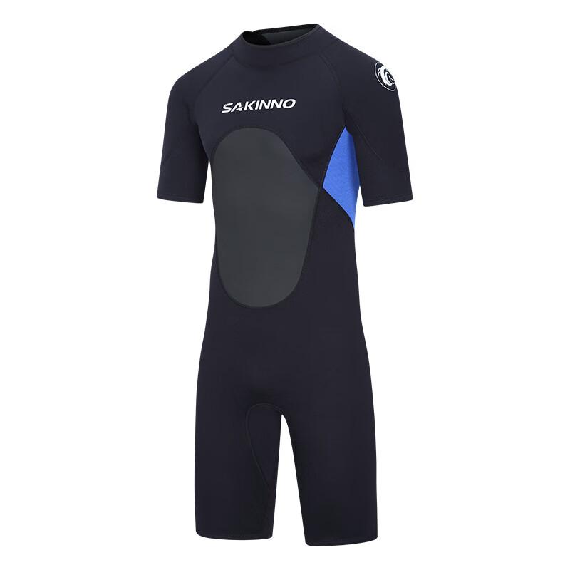 WEZHO Men s 3mm Short-Sleeve Wetsuit
