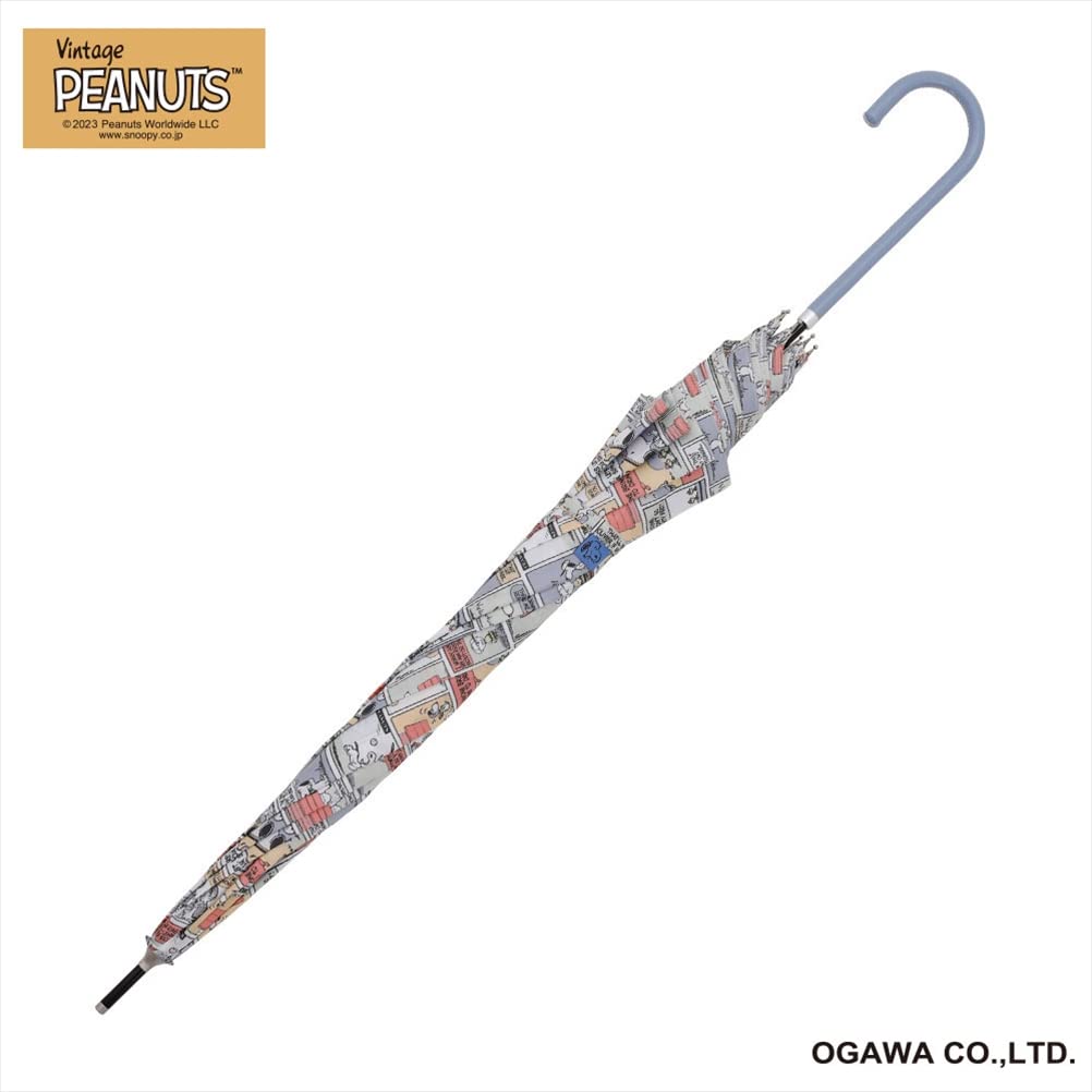 Ogawa Snoopy Umbrella for Peanuts Vintage 7 Jump 90580 Women, Comics, 60cm, Ribs, Style,