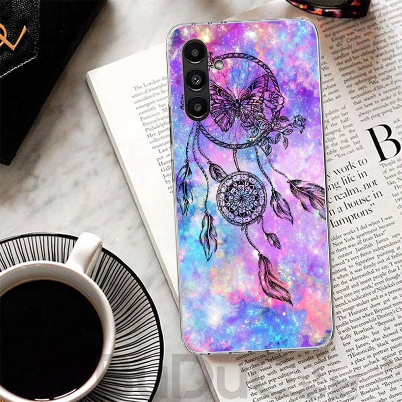 Retro Feather Dreamcatcher Phone Case For Samsung A17 A16 A26 A36 A56 A15 A14 A13 A55 A54 A53 A35 A34 A33 A25 A24 A23 A05S A04S