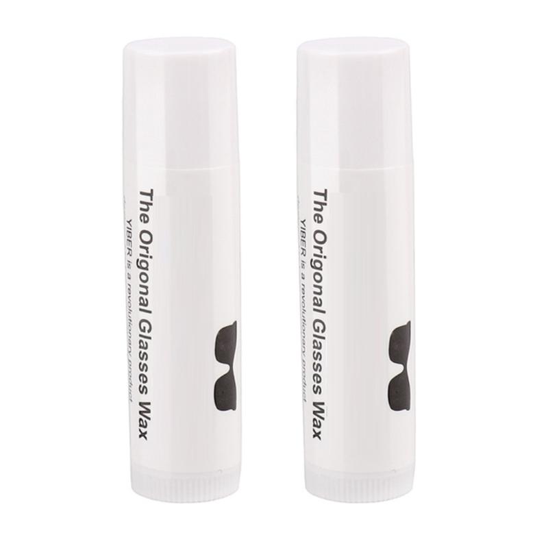 

Eyeglass Grip Enhancer Stick Prevents Slipping for Sport Activity Running Cycling Safe Glasses Antislip Wax Stick 2PCS 1