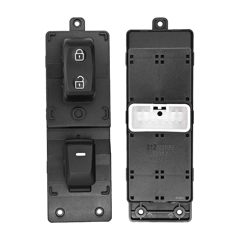 93576-A7200 Compatible Single Switch for Hyundai/Kia Cerato Forte Window Lifter (2013-2017).