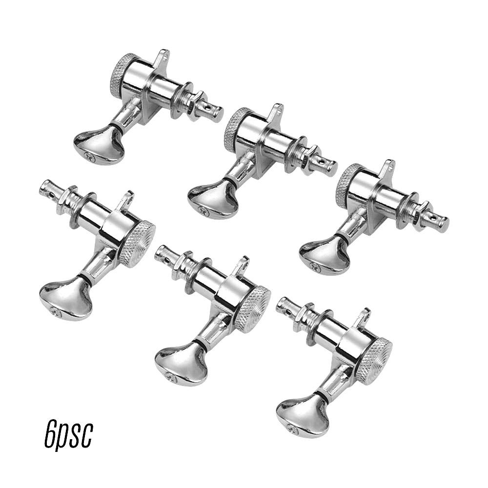 6 stk Gitar Maskinhoder Knotter String Tuning Peg Låse Tunere for