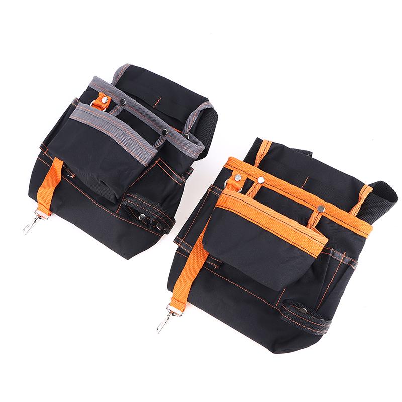 Multi-Pocket Waist Bag For Electrician Carpenter Hardware Multi-Use Tool Bag 600D Oxford Cloth Belt Bag Maintenance Organizer