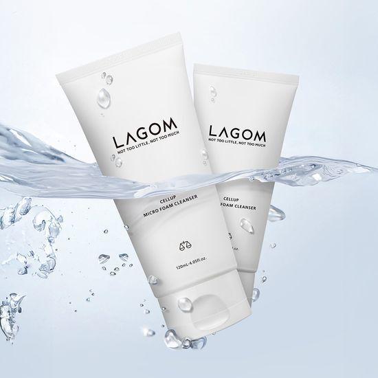 LAGOM Celeb Micro Foam Cleanser 120ml X 2