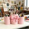 Ornaments Makeup Brush Holder 3D Printed Desktop Decoration Pencil Organizer  Office Desktop