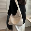 Retro Commuter Large-capacity Shoulder Bag Casual Canvas Bag Ins Female Student Class and Work Handbag Bag Drop Shipping