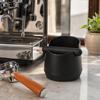Durable Silicone Espresso Knock Box Large Capacity Knock Box Removable Knock Bar Knockbox  Home Use
