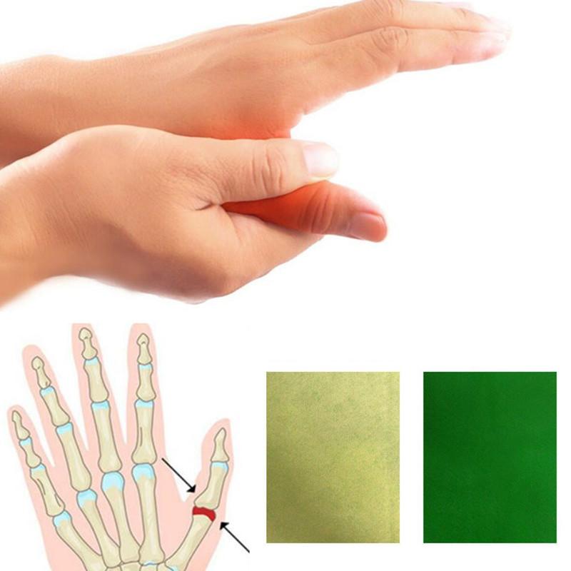

30/60PCS Anti Joint Pain Relief Patches Tenosynovitis Care Therapy Stickers Anti Thumb 10Pcs зелений