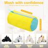 Shoe Washing Machine Bag – Reusable Laundry Shoe Bag for Sneakers, Running Shoes White Shoes, Helps Protect Against Deformation