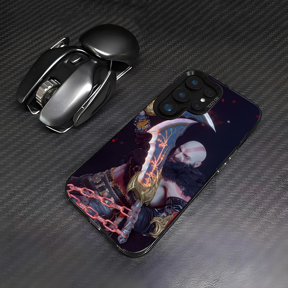 G-God Of Wars Game Phone Case For Samsung S26 S25 Plus S20 S20 Plus S22 Ultra S23 FE S21 Plus S21 Ultra Colorful Cover