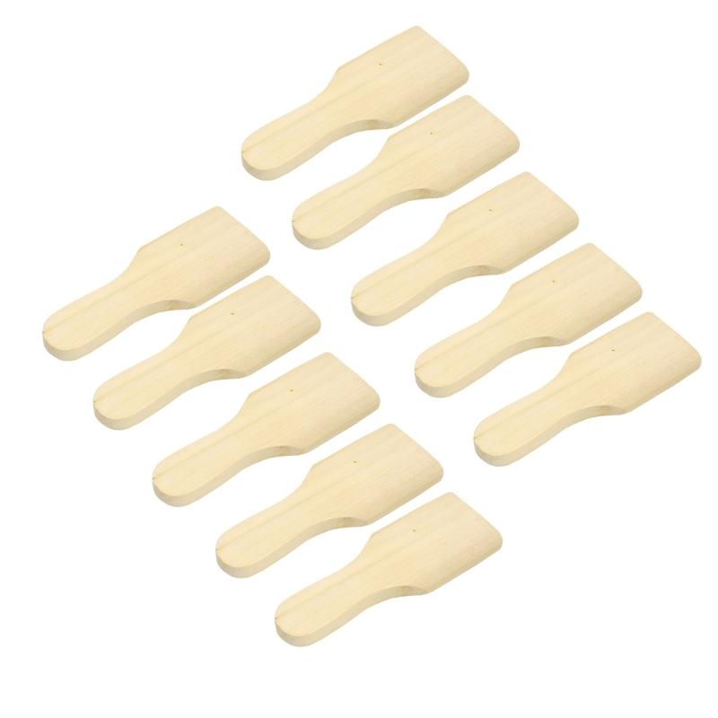 1/10x/Set Clay Pottery Paddles Wood Sculpture Pads Pottery Wood Board Handmade Ceramic Art Crafts Tool for Workshops