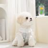 Fashion Plaid Pet Dress Breathable Pet Clothes Cute Ruffled Dog Dress  Summer