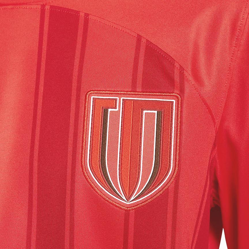 Nike Chengdu Rongcheng Home Fan Edition Logo Quick-Dry Crew Neck Pullover Casual Short Sleeve T-Shirt Men T-Shirts Red HF0684-624