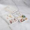 1PC Flocking Jewelry Box Jewelry Tray, Color: Beige