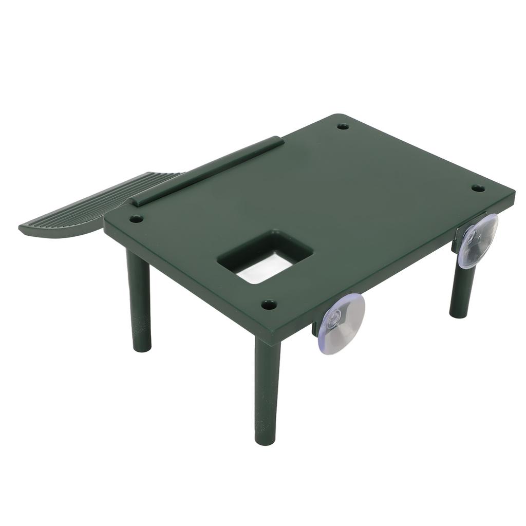 Turtle Basking Platform Exercise Climbing Ability Tortoise Resting Terrace with Climbing Ladder