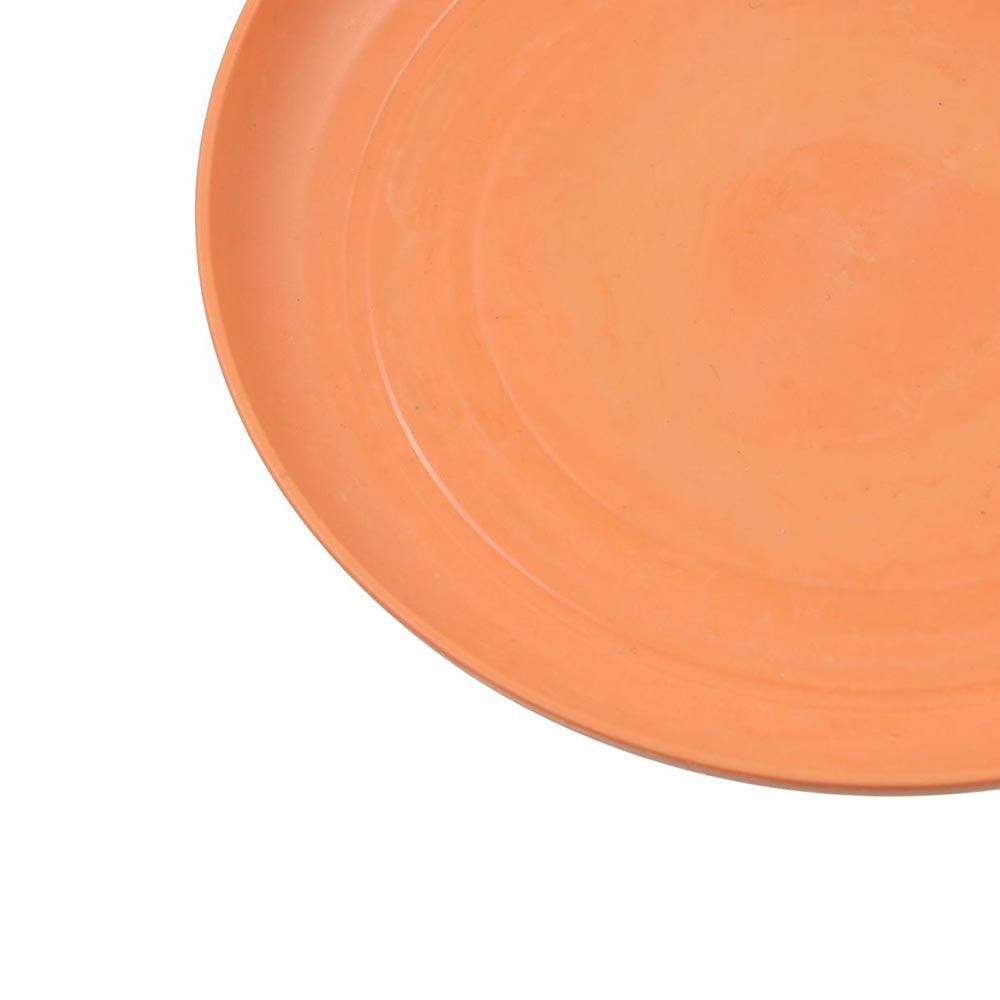 Plastic Wheat Straw Plates Lightweight Tableware Eco Friendly Dinner Plates  Kids