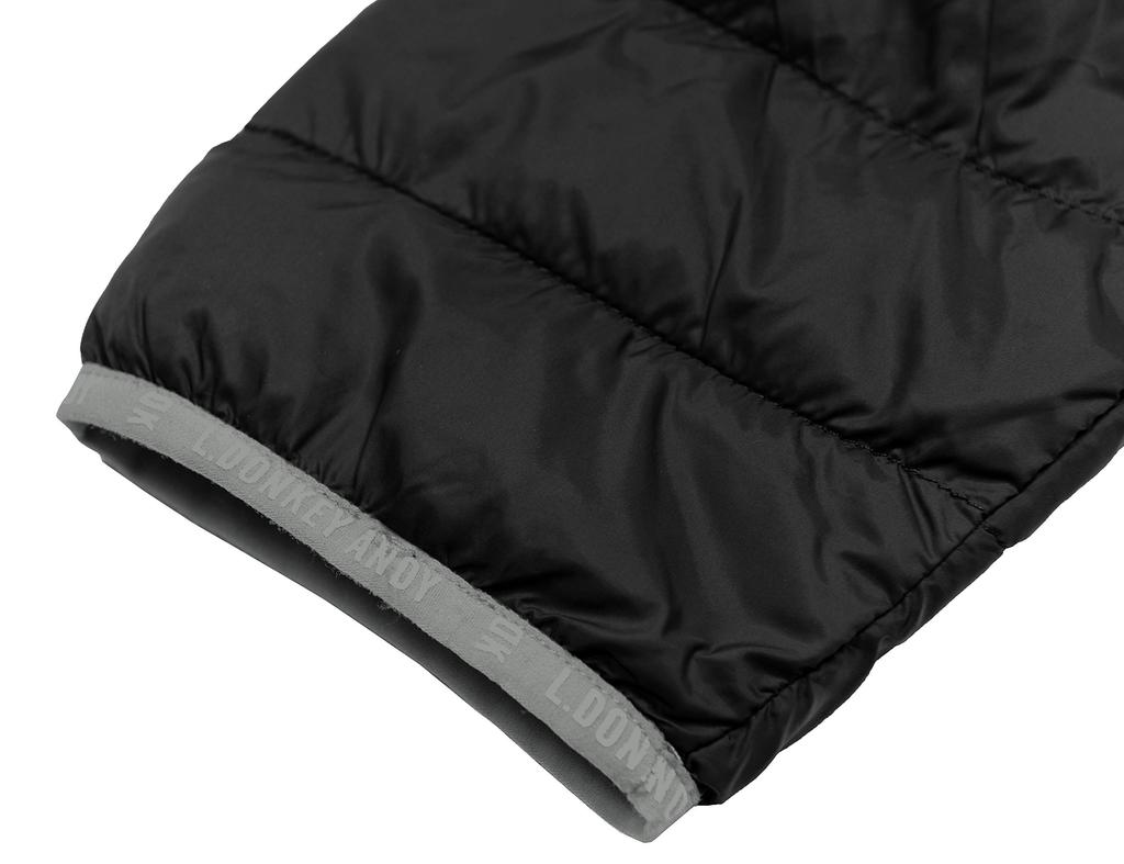 Little Donkey Andy Packable Puffer Lightweight Hooded Windproof Winter Size 2XL Men's Jacket, Coat, Black,