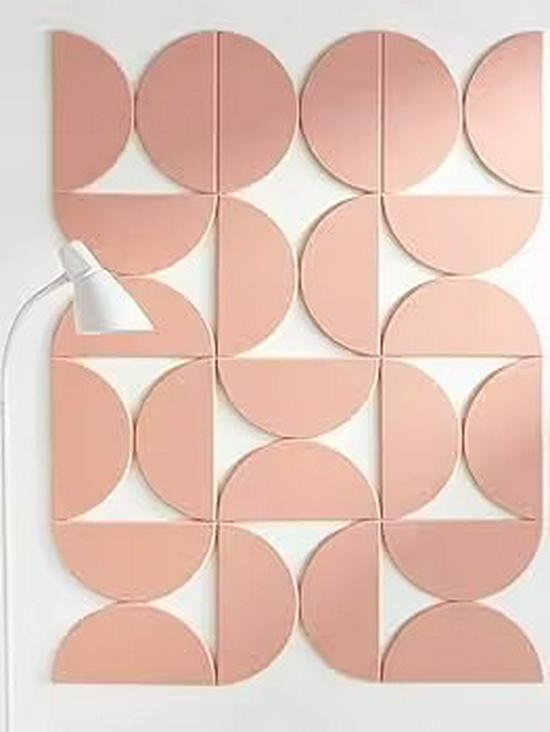 Semi-Circle Polyester Felt Wall Decoration & Sound Absorption Board