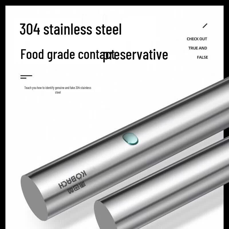 KAMPAH 304 Stainless Steel Rolling Pin