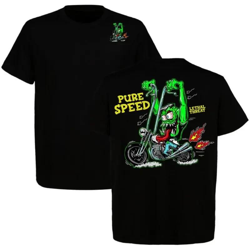 Retro Rat Fink Chopper Vintage Racing Shirt Motorcycle Shirt 90s Styled Unisex T-Shirt S