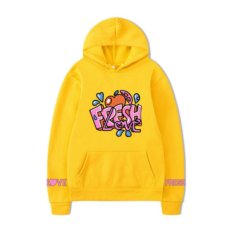 

2024 Trending Unisex Letter Print Hooded Sweatshirt XL