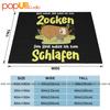 Zocken Zocker Gamer Gaming Faultier Ultraweiche Decke Quilt Winter Sofabezug Bettdecken