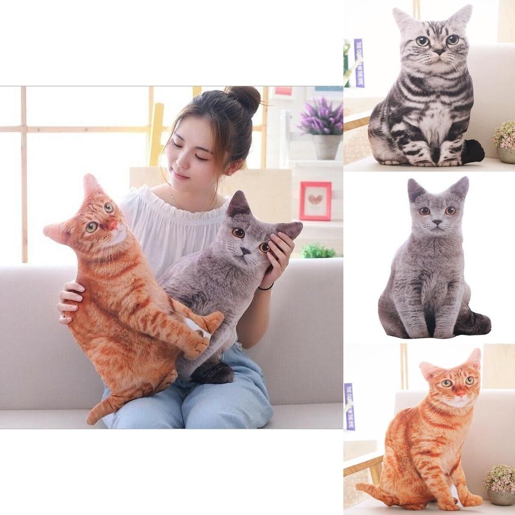 Soft And Cuddly 50cm Cat Pillow Plush Toy Doll Cushion Perfect For Sleep And Play