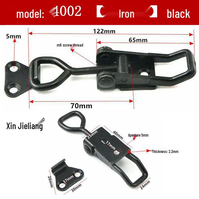 30 Stainless Steel Quick Release Adjustable Toggle Latch Lock Clip Box Buckle