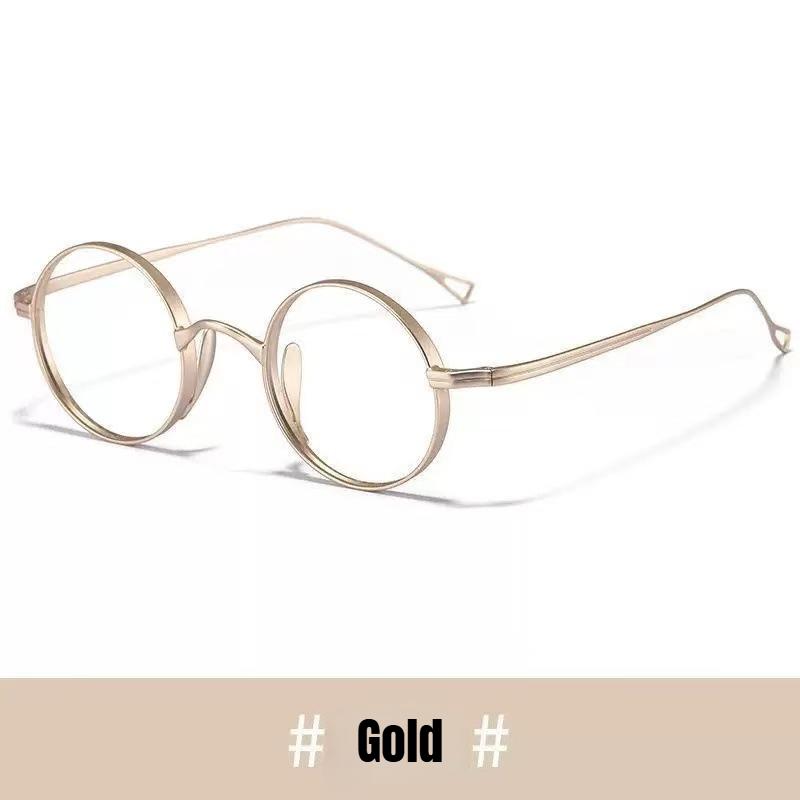 Metal Round Frame Reading Glasses for Men New Style Ultralight Plus Diopter Eyewear Women Fashion Hyperopia 0+1.0+4.0