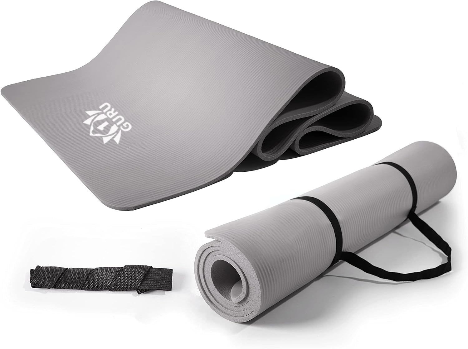 

ONEGURU Yoga 1830mm x 800mm x Popular Exercise Mat for Pilates and Includes Japanese Instructions Extra-Thick Mat, 15mm, Stretching, Soundproofing,