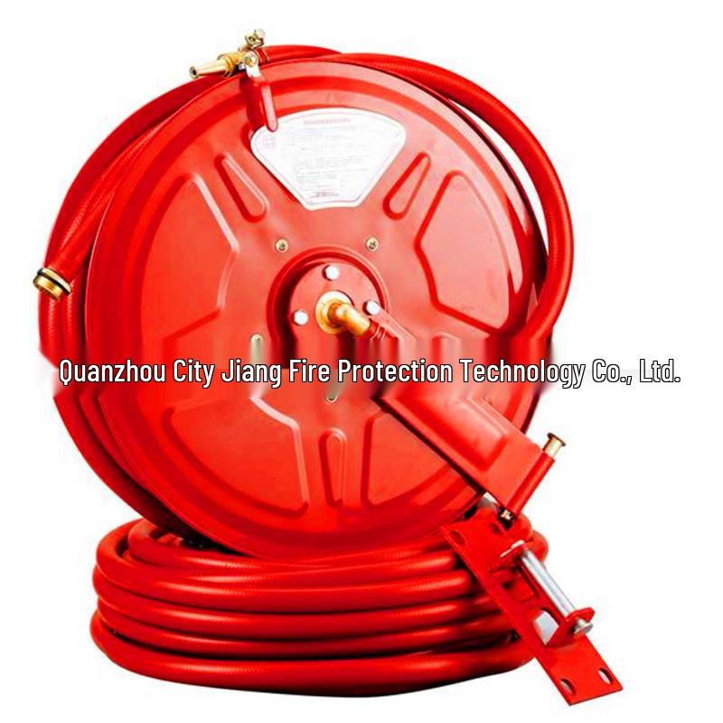 Lightweight Fire Hose Reel (20m, 25m, 30m) for Home and Warehouse Use - Durable Fire Hydrant Box Equipment 20m Hose Reel