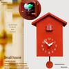 Cuckoo Clock for Kids: Retro European Style, Silent, Hourly Chime, Perfect for Bedroom Wall, Wake-up Alarm