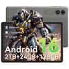 Tablet TABWEE T50 Android 16 da 11 pollici 24 GB di RAM + 128 GB di ROM (Memoria da 2 TB), Display a 90 Hz, 8000 mAh, Wi-Fi 5G