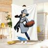 Anime I-Inspector GadgetS Throw Lightweight  Flannel Blanket Soft Skin-friendly for Summer Cooling