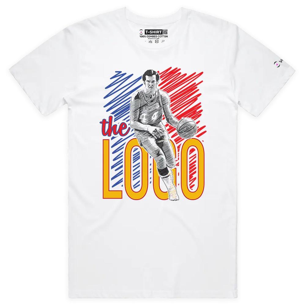 VOICEART West Логотип Спортивный Графический Премиум Футболка для Баскетбольных Фанатов 4XL