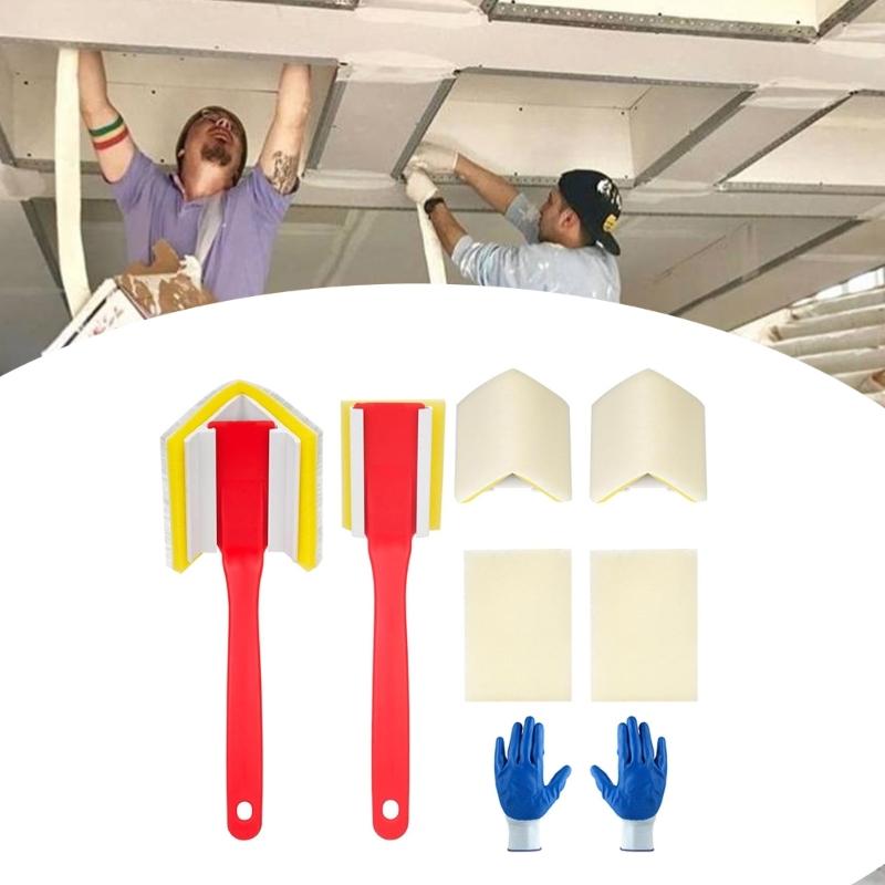Edge Paint Brush Angles Paint Repair Tool Wall Ceiling Fence Deck Trim Paint Pad Tool Paint Edger Tool For Walls